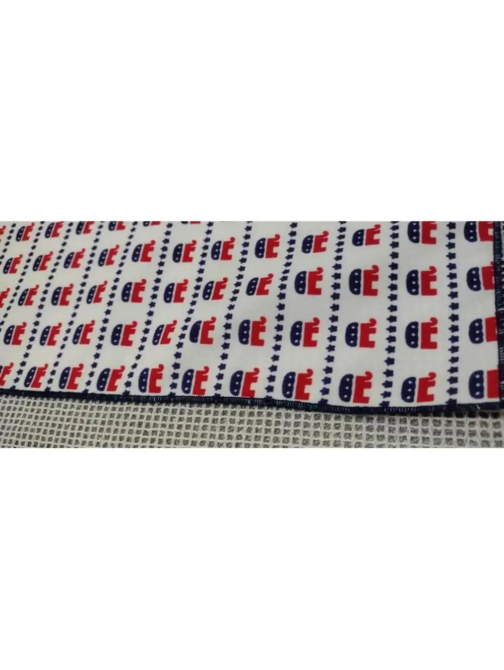 USA Vintage 1976 1776 Usa Wide Large Scarf Elephant GOP REPUBLICAN Authentic 70s